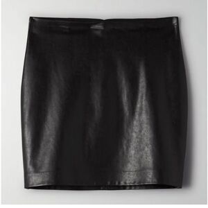 Aritzia vegan leather skirt